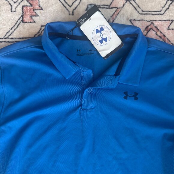 Under Armour Performance Golf Polo Shirt - size Youth XL - Picture 2 of 3